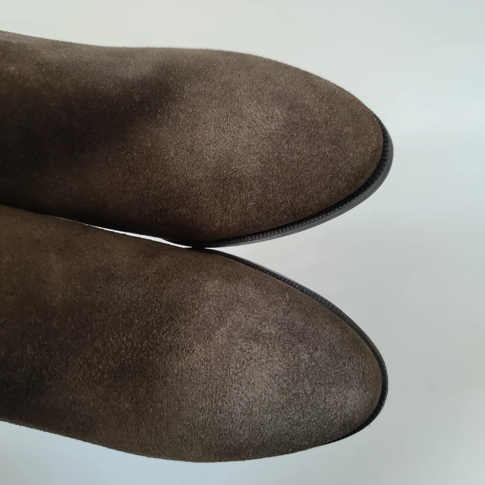 Taryn Rose Sabrina Loden Suede Ankle Bootie